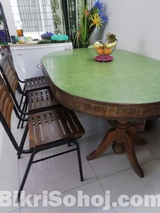 Dining Table with 3 chairs